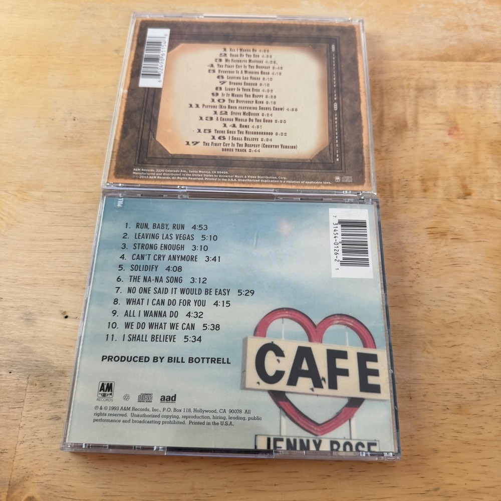 Sheryl Crow CD Lot Tuesday Night Music Club & The Very Best Of 2 Disc Set - Picture 2 of 8